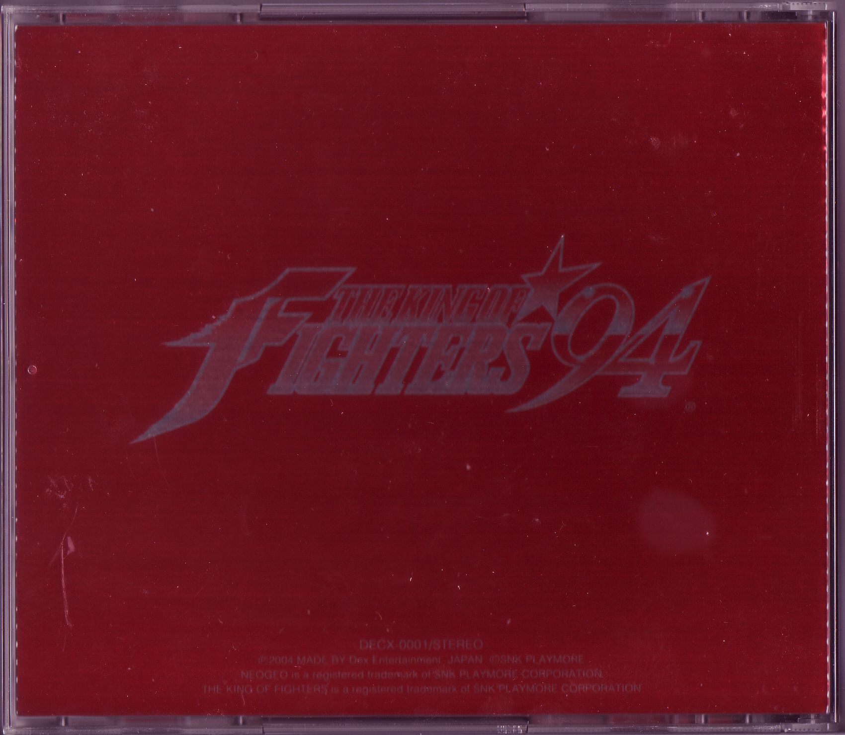 THE KING OF FIGHTERS NEOGEO's SOUNDTRACK 10th Anniversary Memorial 
